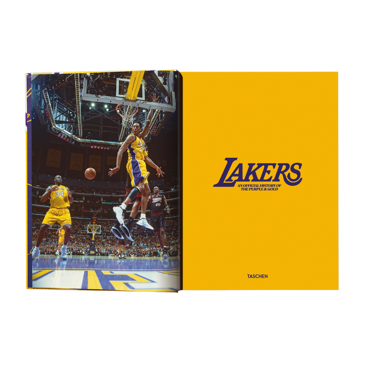Lakers Official History of the Purple & Gold Book
