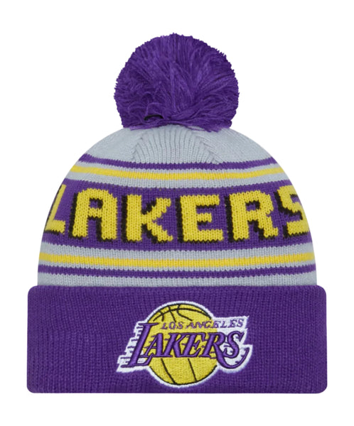 Lakers Hardwood Classics ニット帽　セット bboy 23NEWMNBLKRSPRPBFLAL_grande.