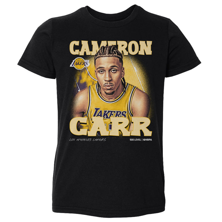 Cameron Carr Los Angeles Lakers Airbrush WHT