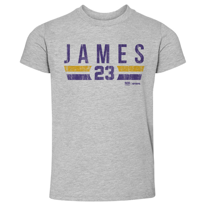 LeBron James Los Angeles Lakers Font - Lakers Store