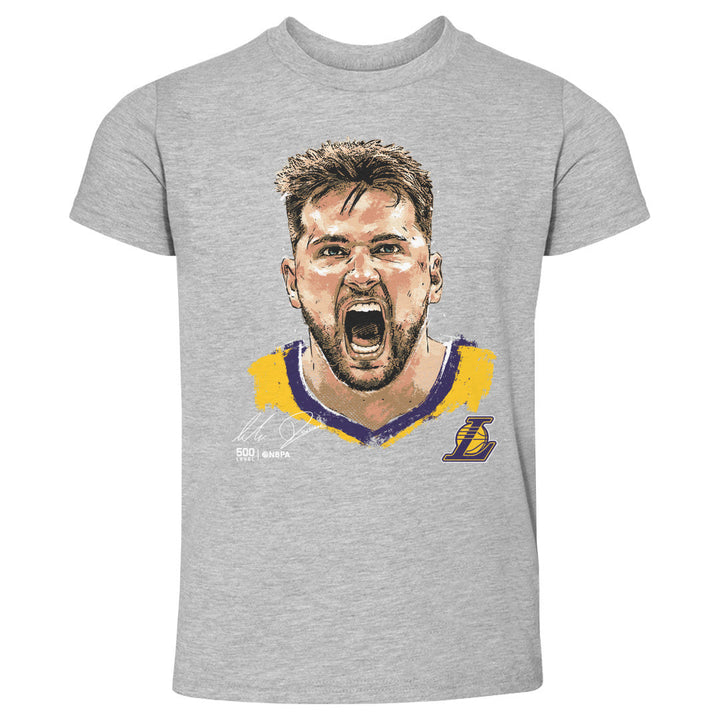 Luka Doncic Los Angeles Lakers Scream WHT