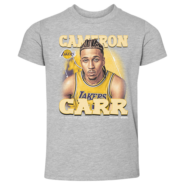 Cameron Carr Los Angeles Lakers Airbrush WHT