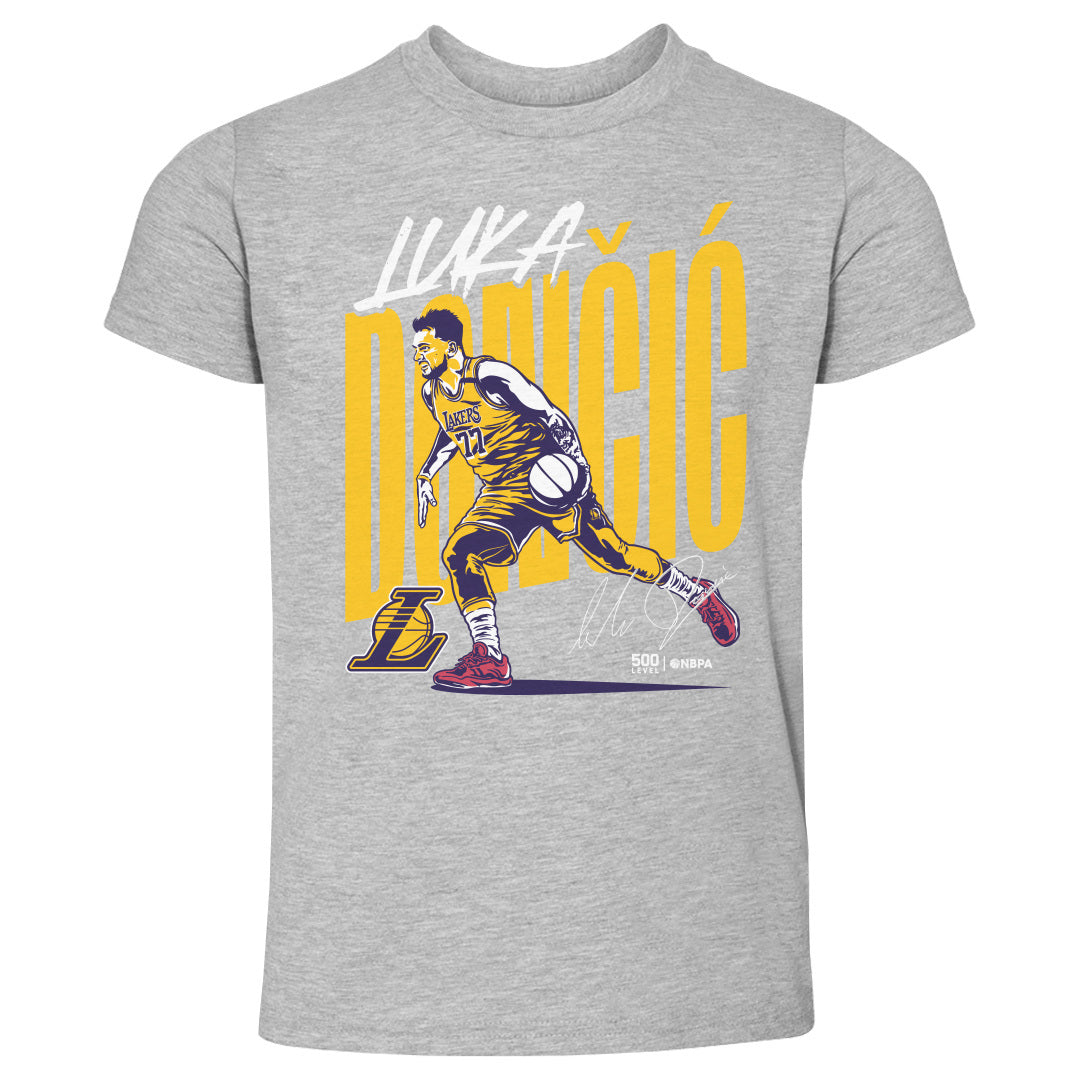 Luka Doncic Los Angeles Lakers Vector WHT