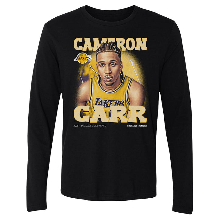 Cameron Carr Los Angeles Lakers Airbrush WHT
