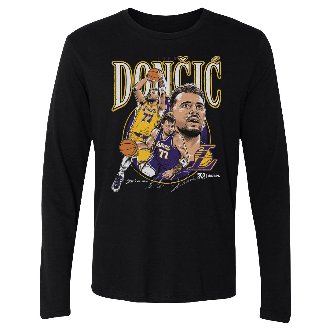 Luka Doncic Los Angeles Lakers Trio WHT