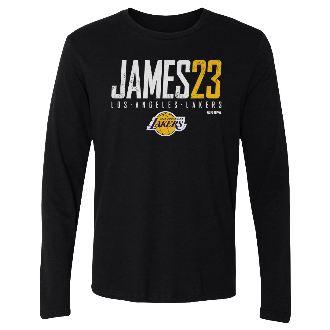 LeBron James Los Angeles Lakers Elite WHT