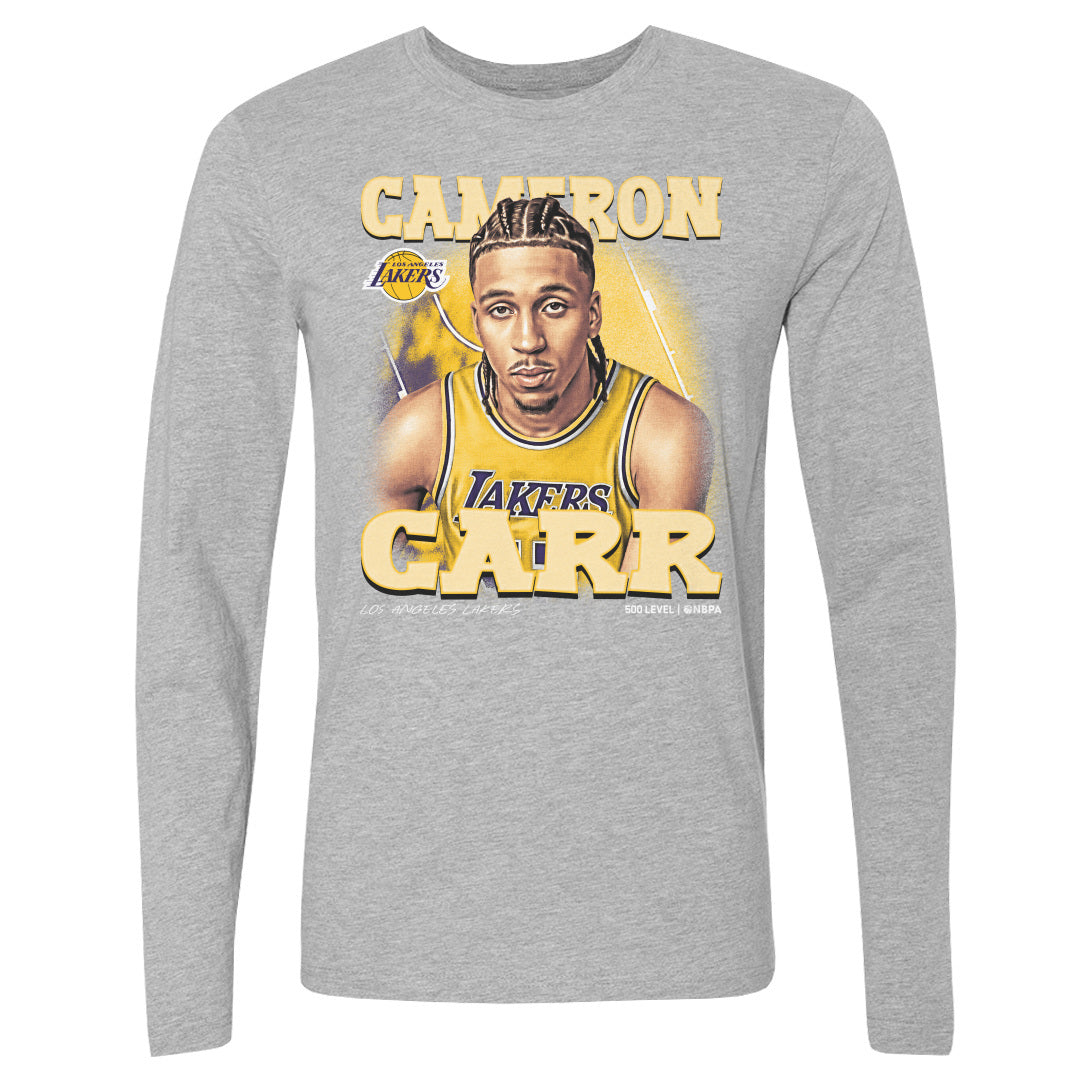Cameron Carr Los Angeles Lakers Airbrush WHT