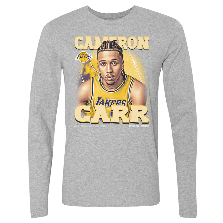 Cameron Carr Los Angeles Lakers Airbrush WHT