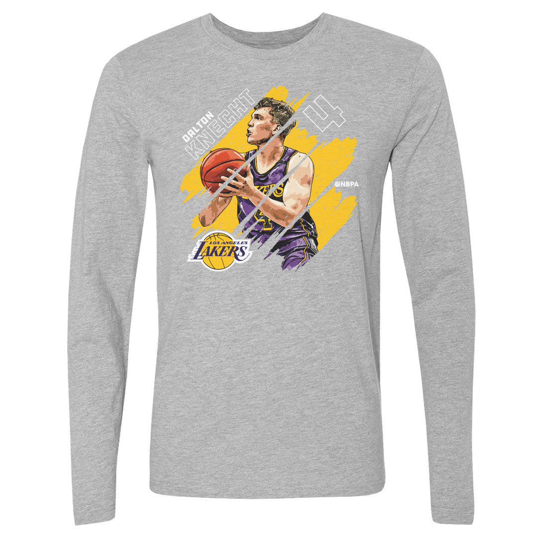 Dalton Knecht Los Angeles Lakers Stripes WHT