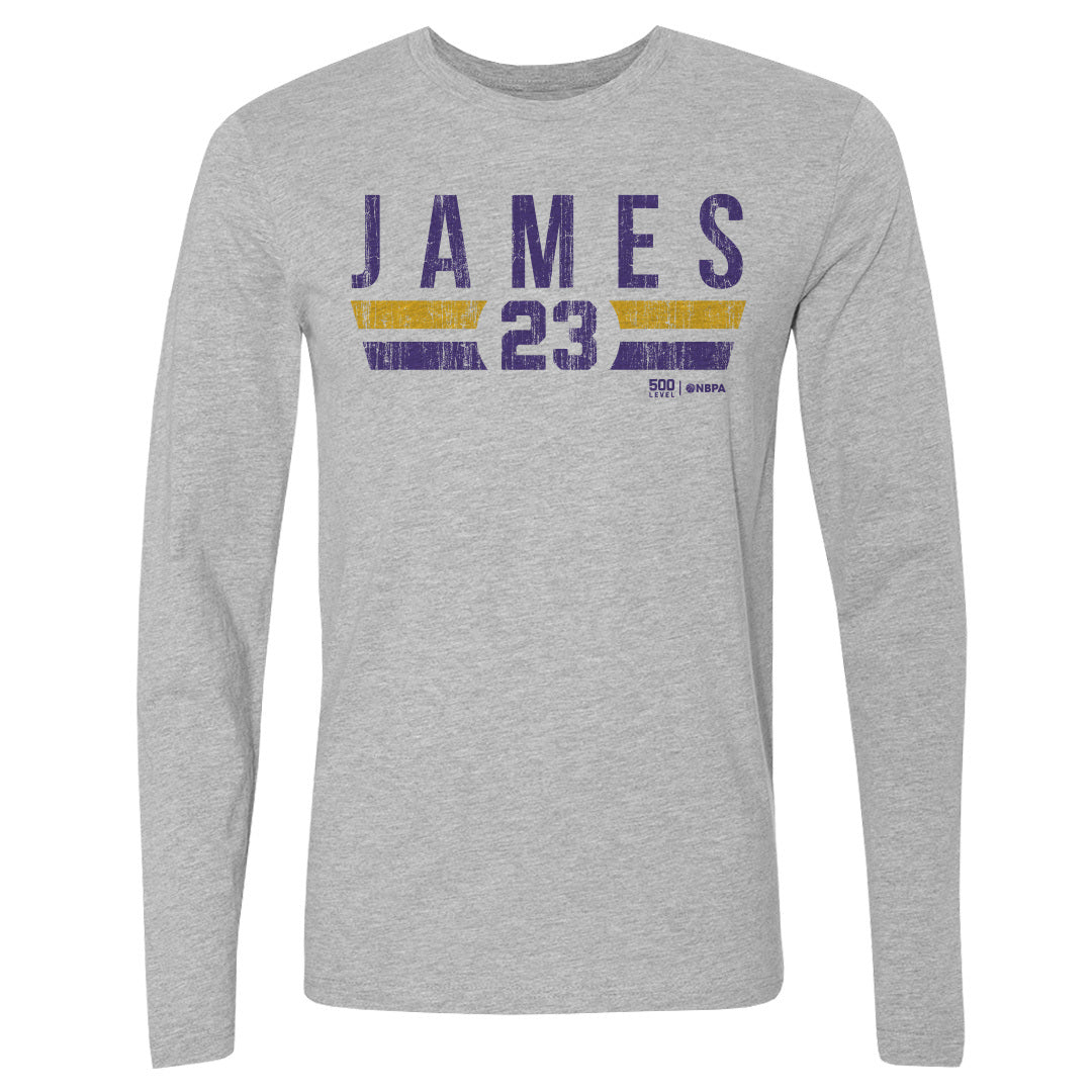 LeBron James Los Angeles Lakers Font - Lakers Store