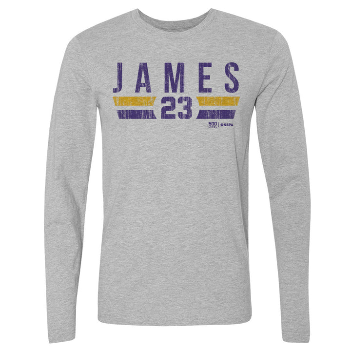 LeBron James Los Angeles Lakers Font - Lakers Store