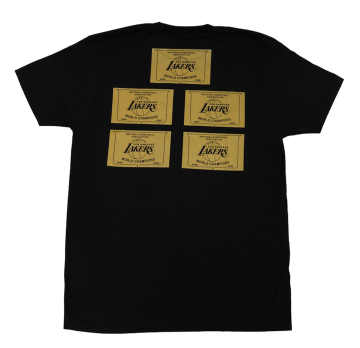 Lakers 5 Champ Banners Tee