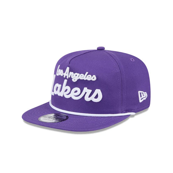 Lakers Golfer Team Rope Snapback Hat