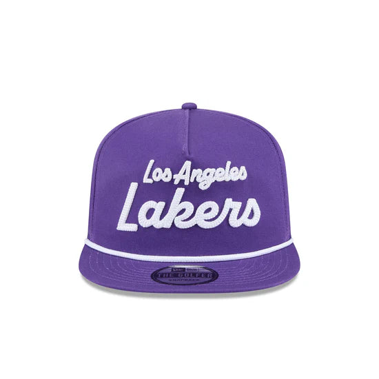 Lakers Golfer Team Rope Snapback Hat
