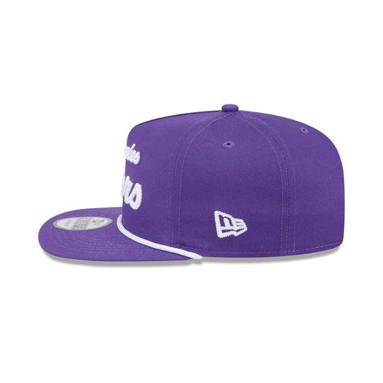 Lakers Golfer Team Rope Snapback Hat