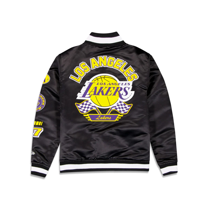 Lakers Rally Drv Letterman Jacket
