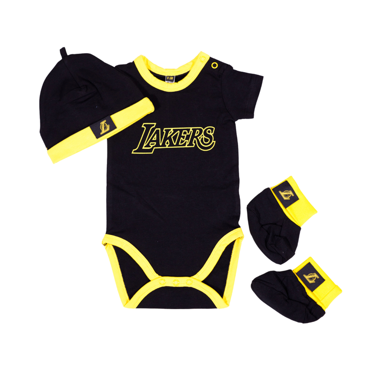 Lakers Infant Lights Out Baby Set - Lakers Store