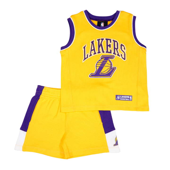 Lakers Toddler Zone Defense Short Set - Lakers Store