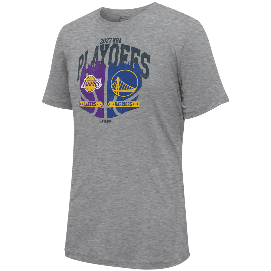 Lakers PO23 Round 2 Match Up Short Sleeve Tee
