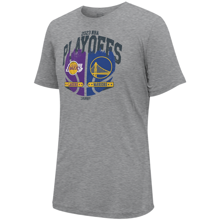 Lakers PO23 Round 2 Match Up Short Sleeve Tee