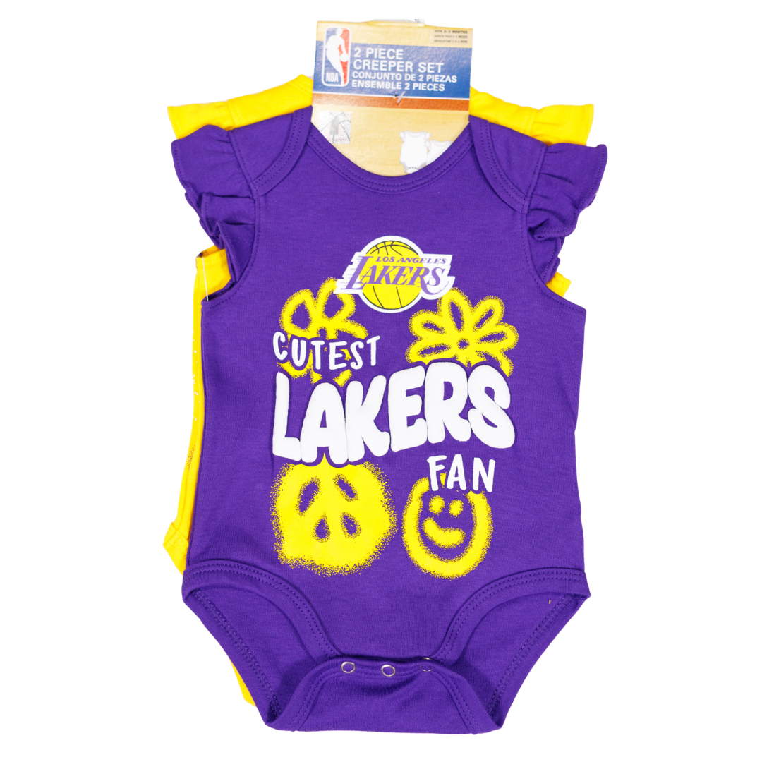 Lakers Infant Girl Power Dribble 2PC Set - Lakers Store