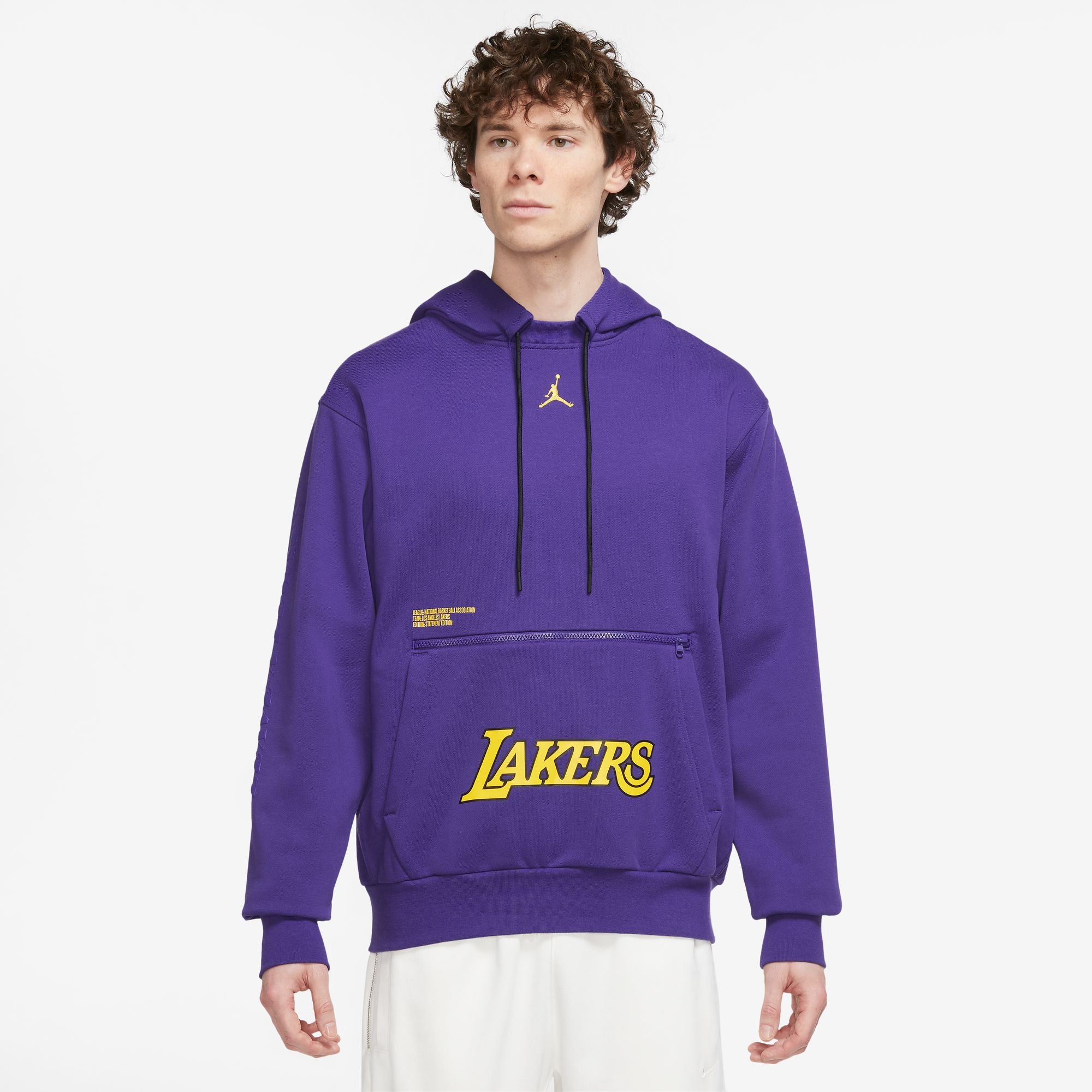 Los angeles lakers city edition courtside pullover sale