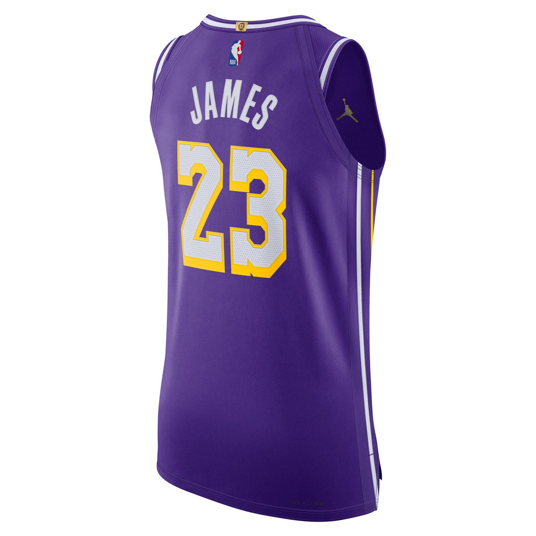 Lakers James Authentic Statement 25 Jersey - Lakers Store