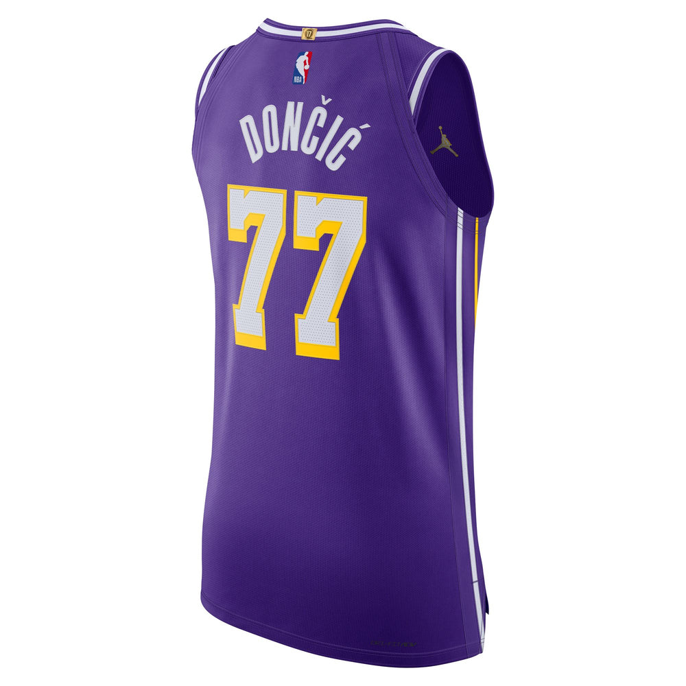 Lakers Dončić Authentic Statement 25 Jersey - Lakers Store
