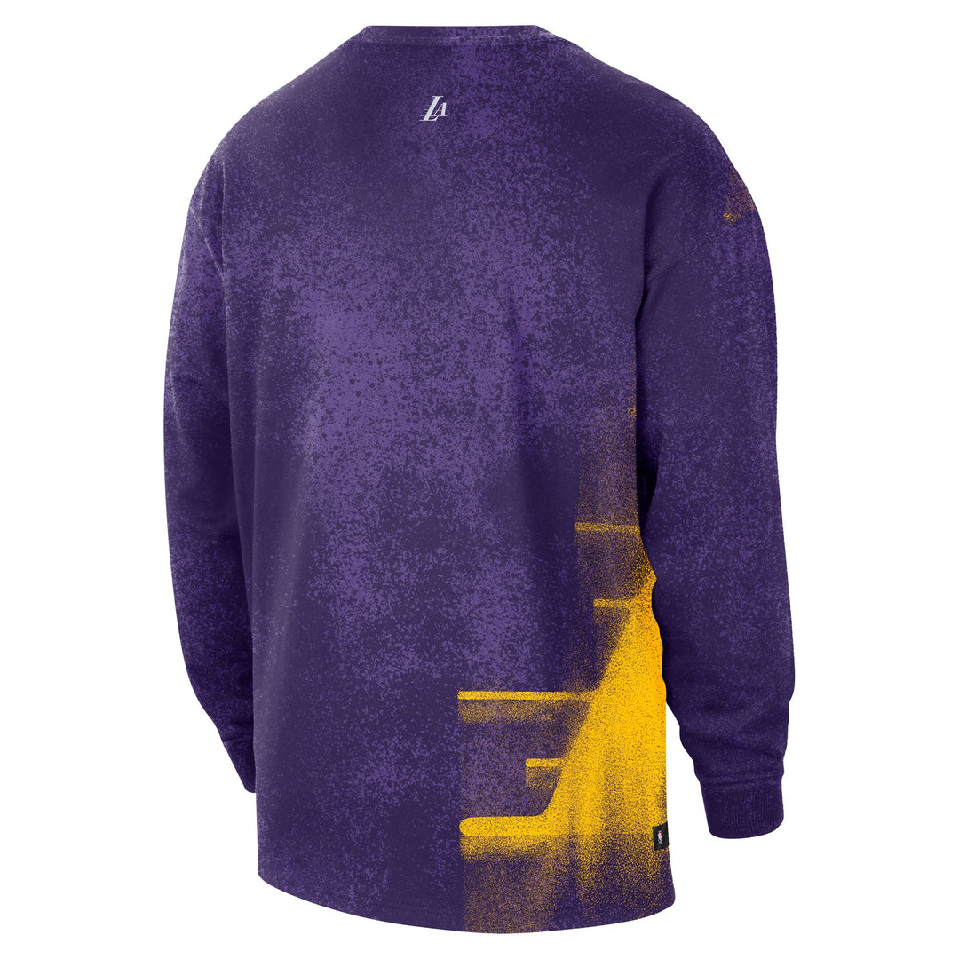 Lakers Anthem Long Sleeve Tee - Lakers Store