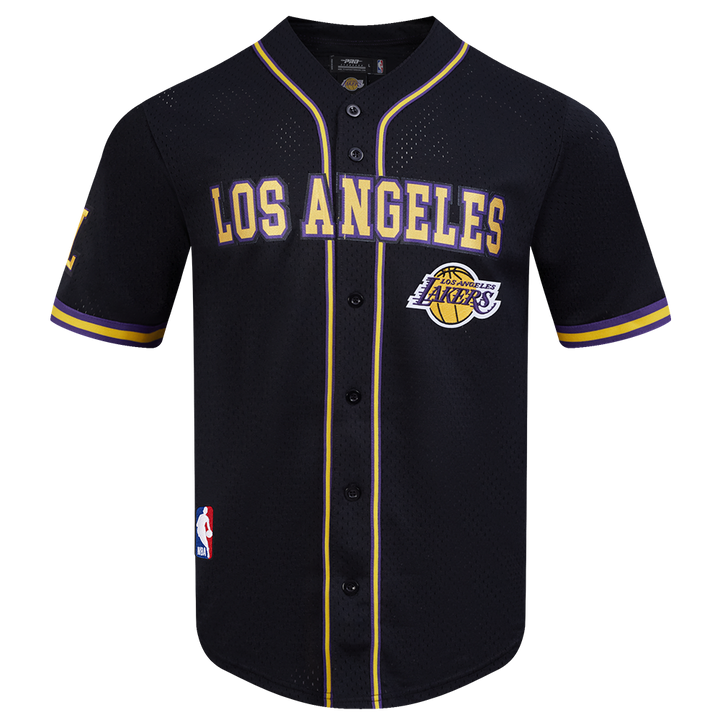 Lakers CE25 Mesh Button Down Shirt