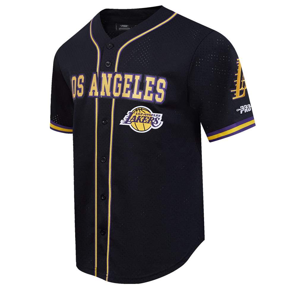 Lakers CE25 Mesh Button Down Shirt