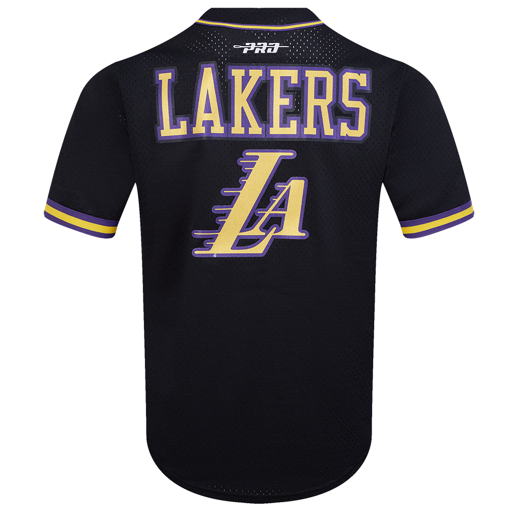 Lakers CE25 Mesh Button Down Shirt