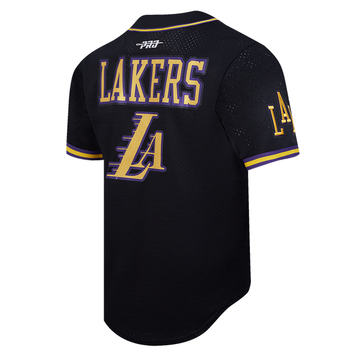 Lakers CE25 Mesh Button Down Shirt