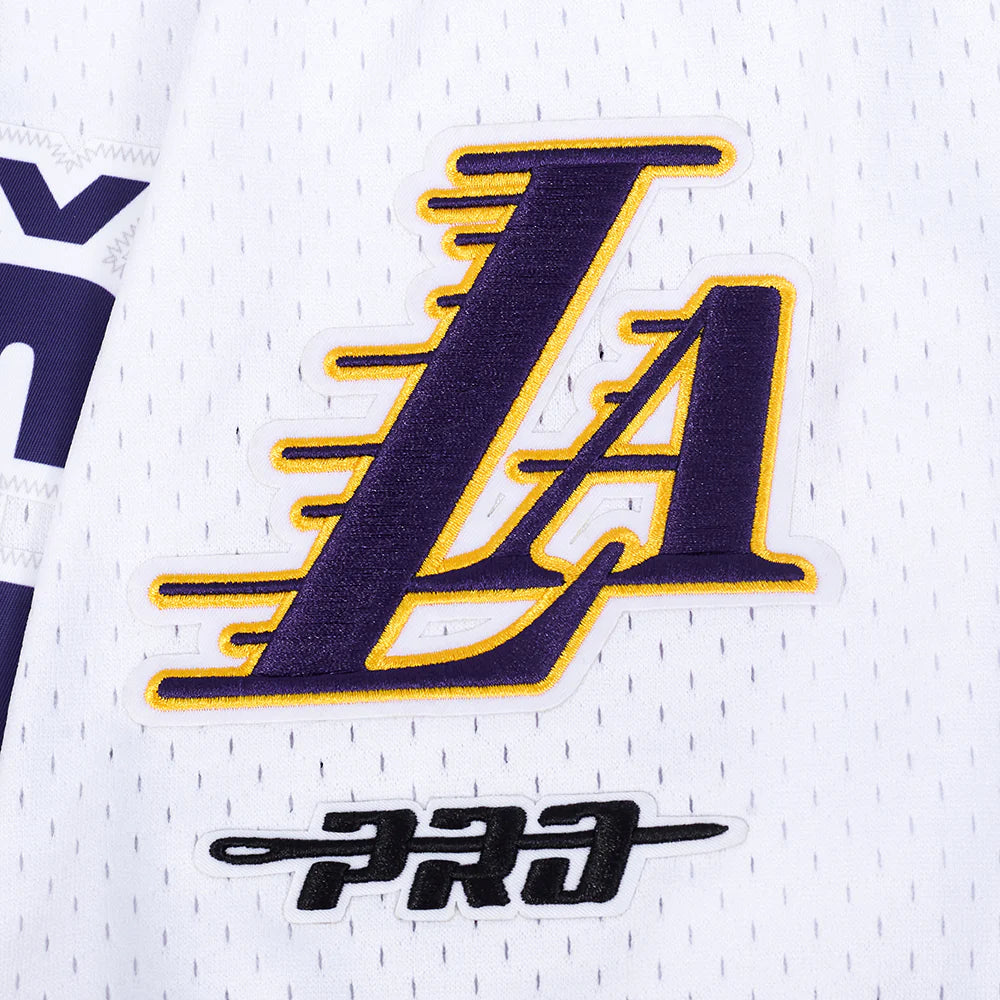 Lakers Dončić 77 Classic Player Button Mesh Shirt