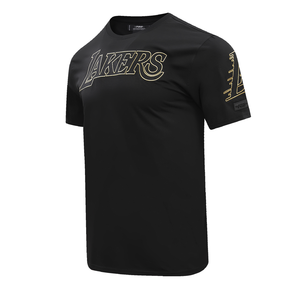 Lakers Black Gold Short Sleeve Tee