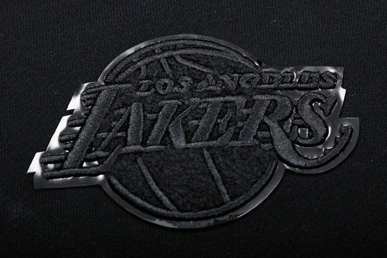 Lakers Women's Triple Black Fleece Hoodie Dress