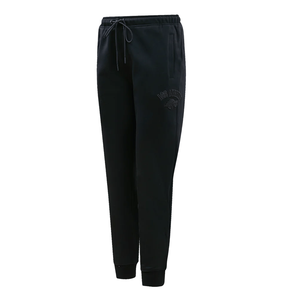 Lakers Women's Triple Black Fleece Pant