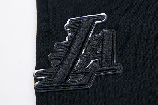 Lakers Women's Triple Black Fleece Pant