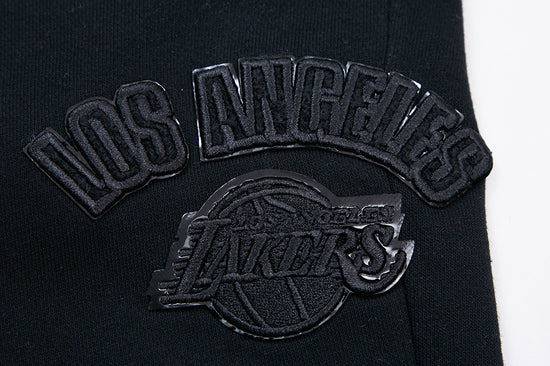 Lakers Women's Triple Black Fleece Pant