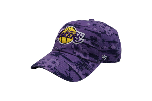 LA Lakers 47 Fiji Tropical Clean Up Adjustable Hat – Lakers Store