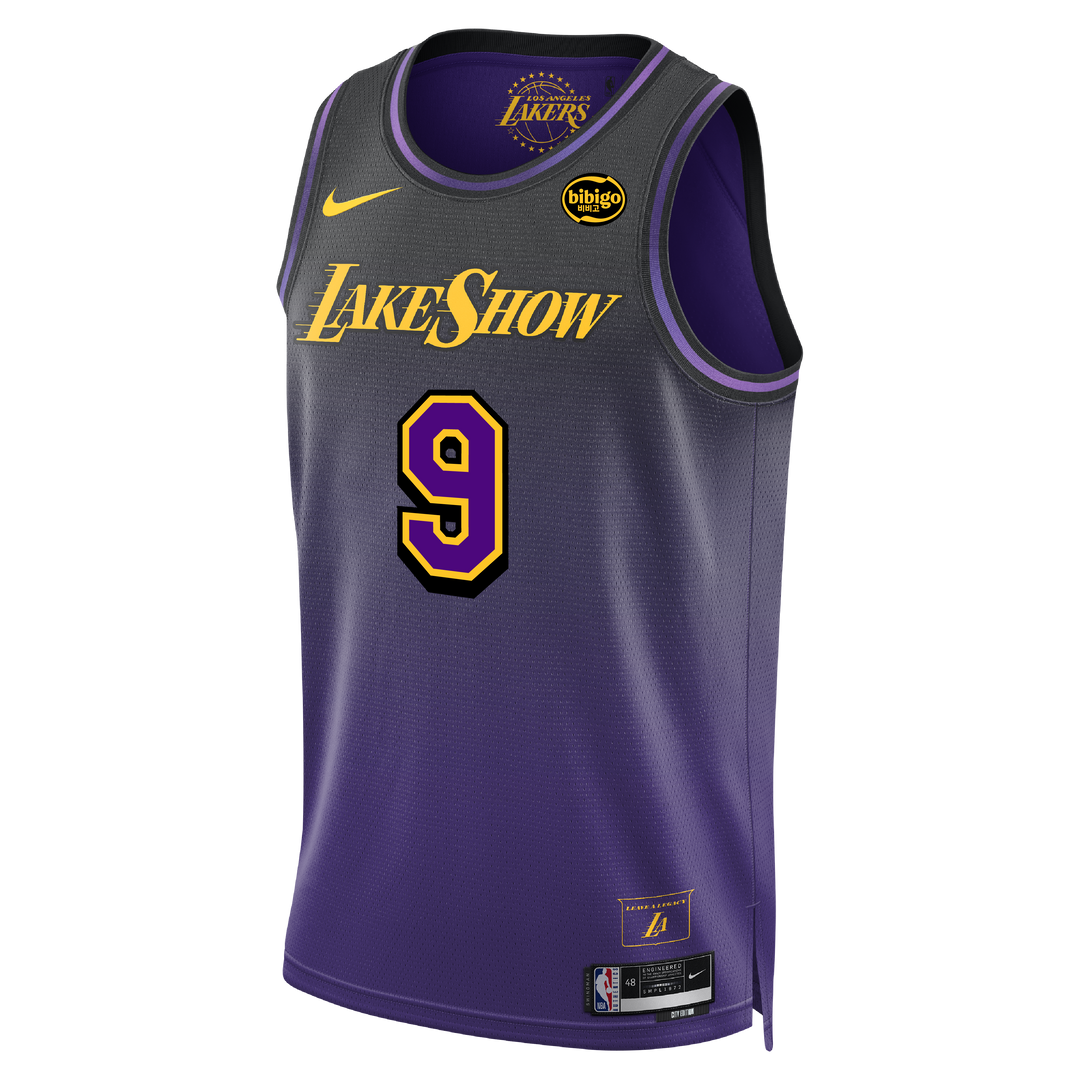 Lakers jersey violet 2018 on sale
