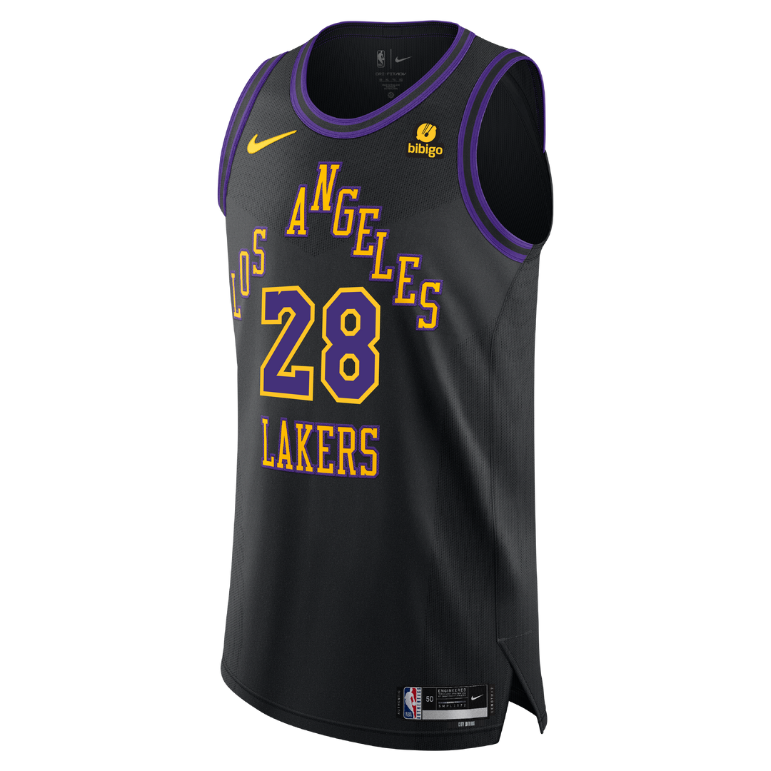 Lakers CE23 Hachimura Authentic Jersey Lakers Store