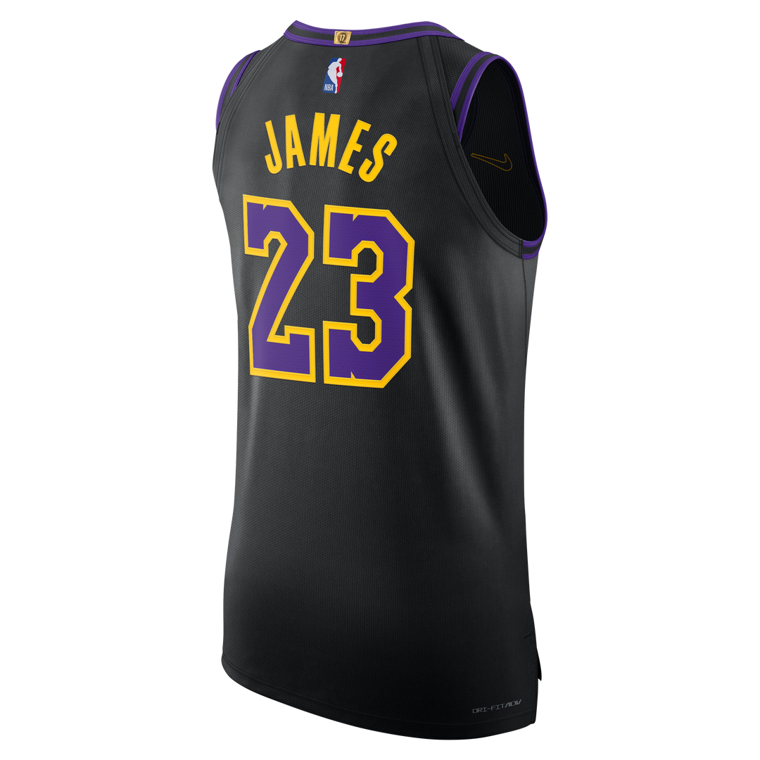 Lakers CE23 James Authentic Jersey