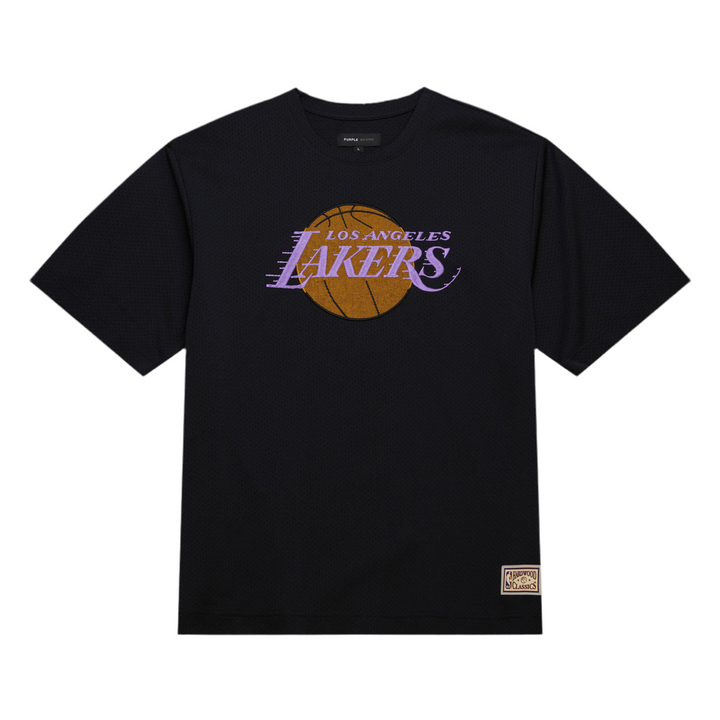 Lakers M&N x Purple Mesh Tee