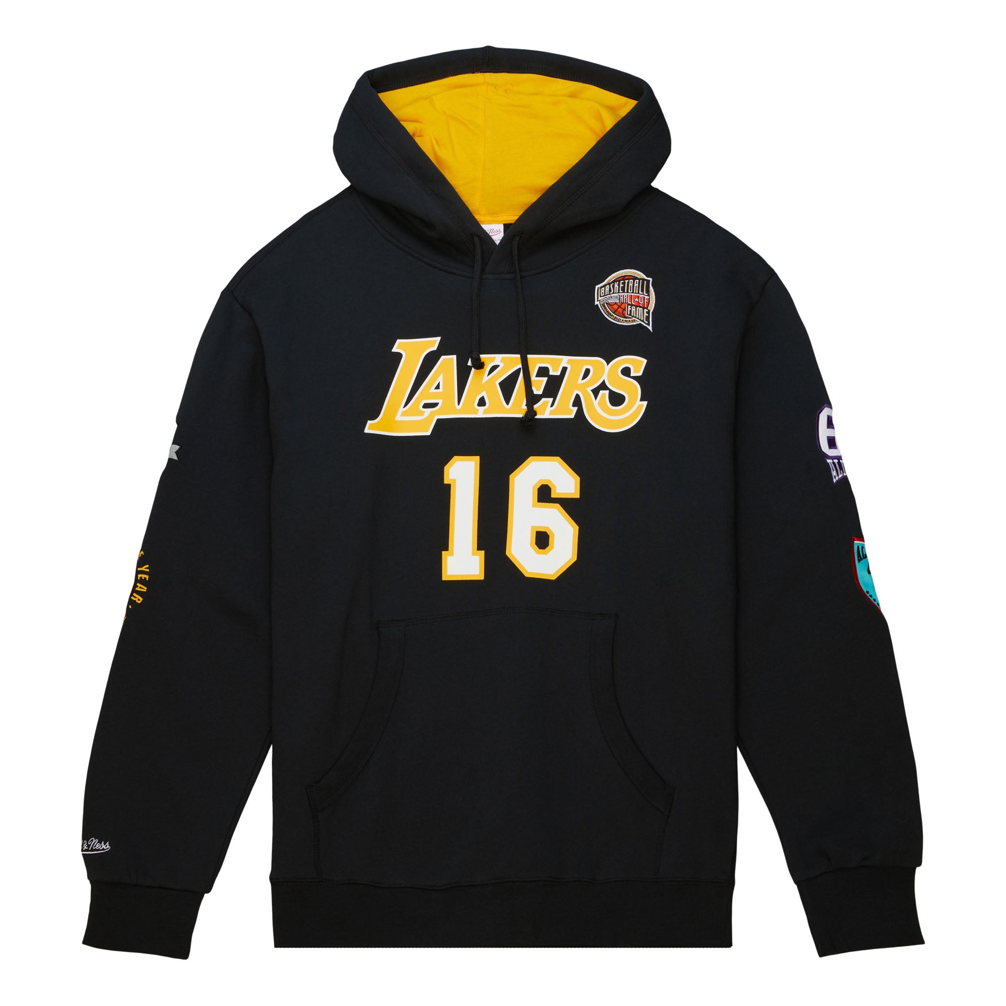 NBA HOF Fleece Hoodie Lakers Pau Gasol