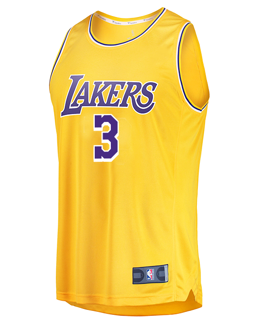 Nike Los Angeles Lakers Anthony Davis 2021-22 Authentic Moments Mixtape City Edition Jersey 58