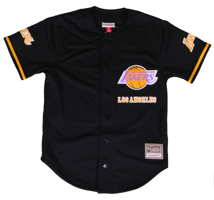 Lakers Unisex Mesh Button Up Jersey