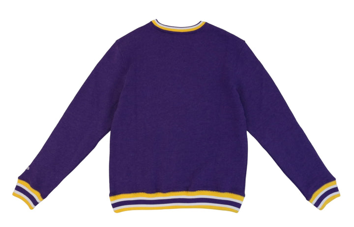 LAKERS THRWBK APPLIQUE CREWNECK V2