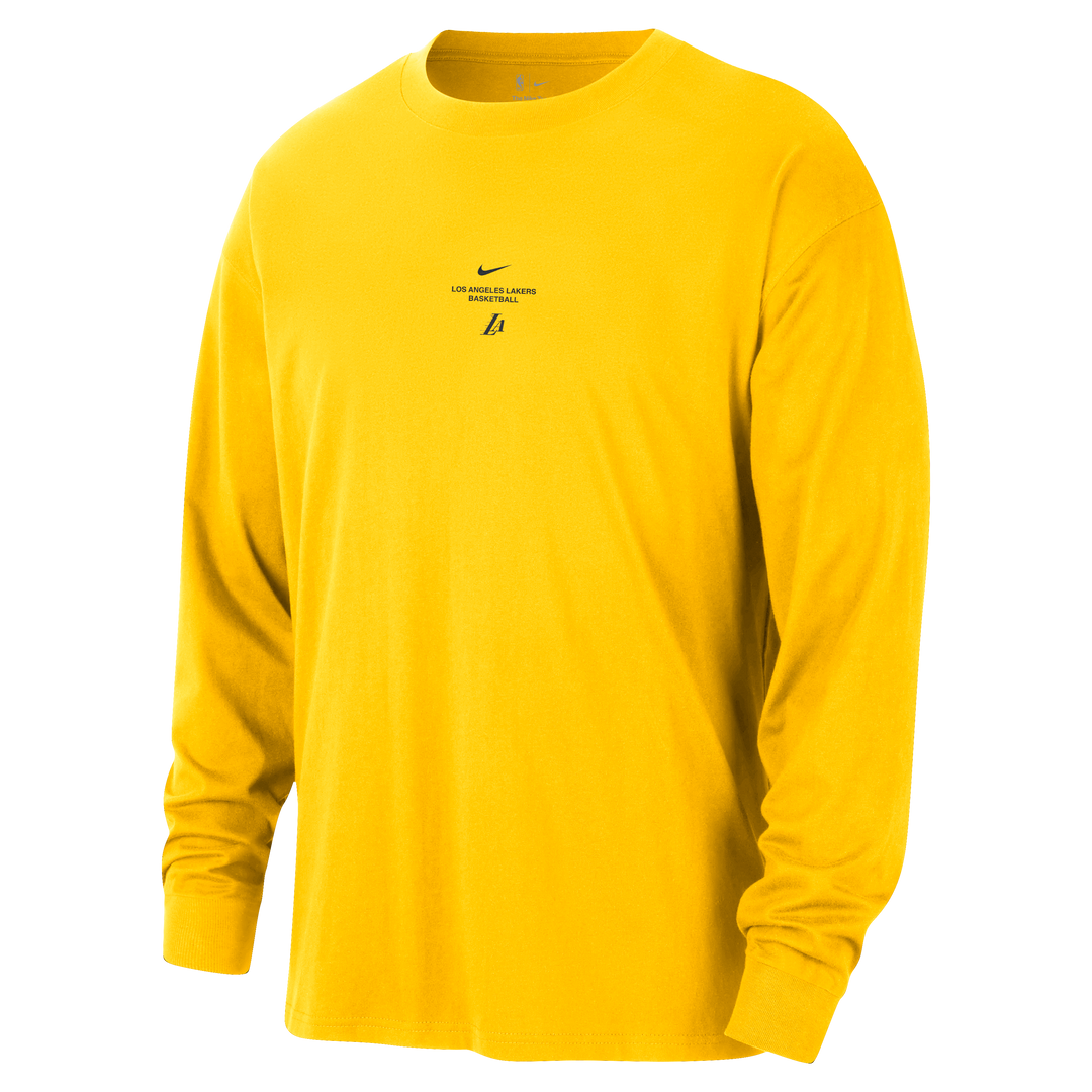 Lakers Nike Dri-Fit Long Sleeve Tee - Lakers Store