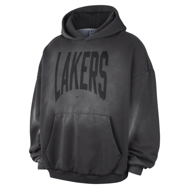 Lakers Nike Fleece Washed Hoodie - Lakers Store